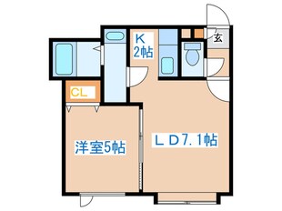 アプローズコートの物件間取画像